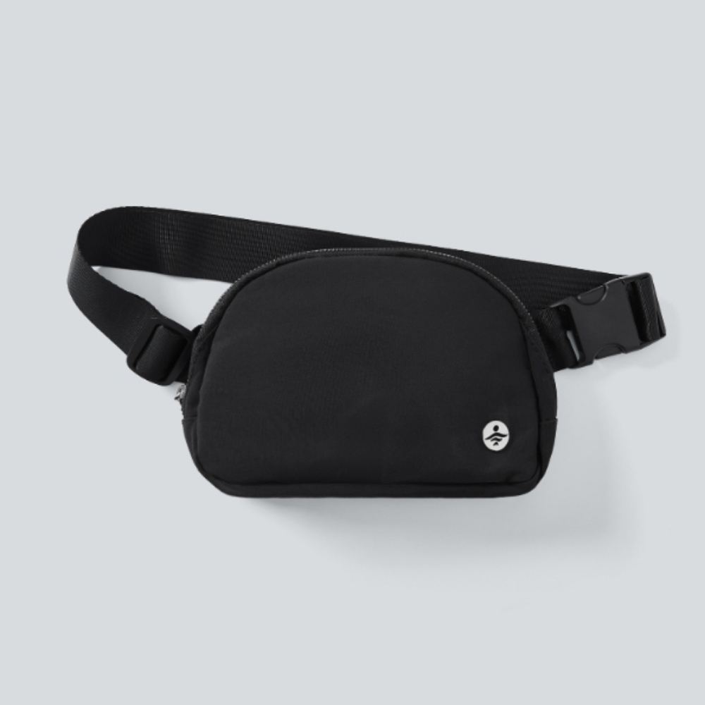 NEW Halara Logo Casual Waist Bag-Black